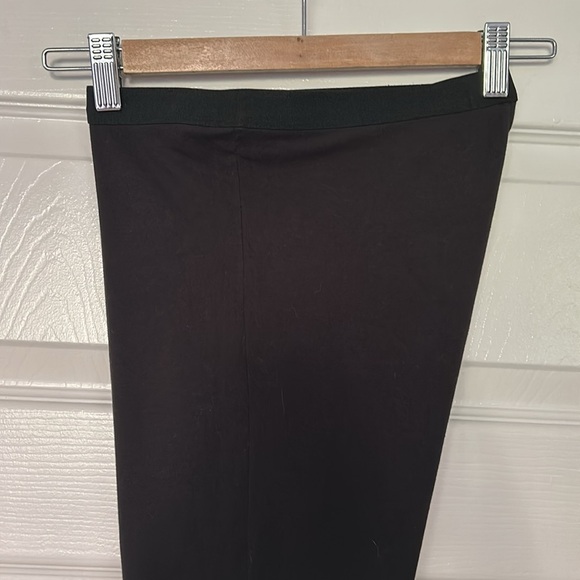Theory Black Cropped Leggings Size S/P - Picture 2 of 10